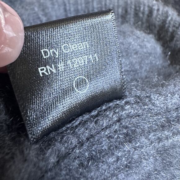 Jenni Kayne Chasmere Cocoon Cardigan Women’s Size XS Oversized Carbon Gray - Picture 9 of 11